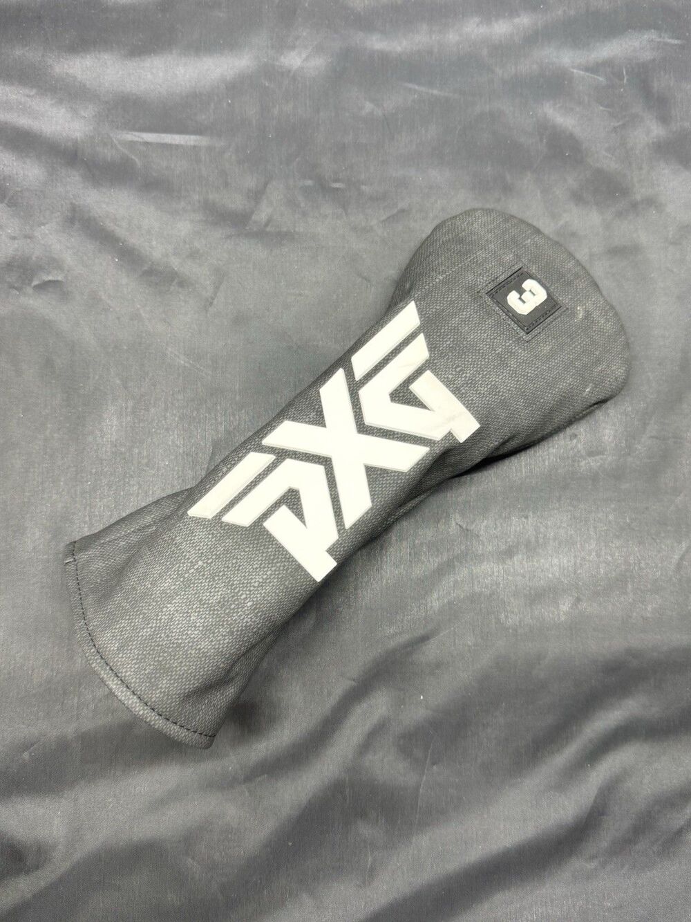 PXG Golf Deluxe Performance Fairway 3 Wood Headcover Head Cover Black